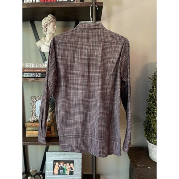 John Varvatos Star USA Button Down Shirt Multicolor Mens Size Large - Picture 3 of 5